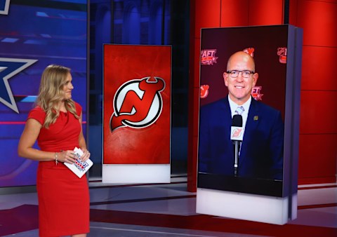 New Jersey Devils GM Tom Fitzgerald (Photo by Mike Stobe/Getty Images)