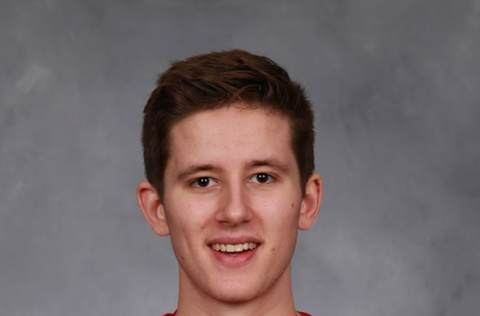 BUFFALO, NY – MAY 30: Layton Ahac poses for a headshot at the NHL Scouting Combine on May 30, 2019 at Harborcenter in Buffalo, New York. (Photo by Bill Wippert/NHLI via Getty Images)