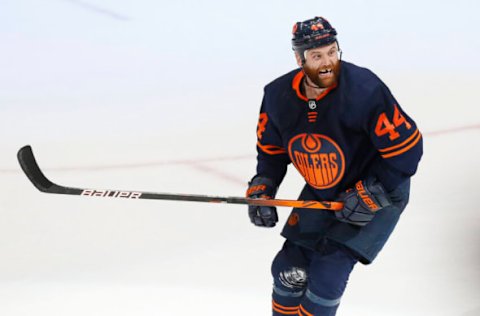 Zack Kassian #44, Edmonton Oilers (Photo by Codie McLachlan/Getty Images)