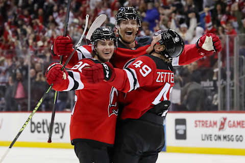 Center Jack Hughes (86). Mandatory Credit: Tom Horak-USA TODAY Sports