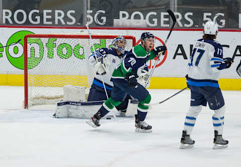 Vancouver Canucks forward Tanner Pearson (70). Mandatory Credit: Bob Frid-USA TODAY Sports