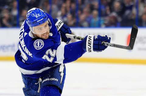 Kevin Shattenkirk of the Tampa Bay Lightning (Photo by Mike Ehrmann/Getty Images)