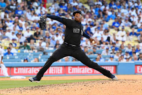 Chapman is earning $17.2 million a year and will probably have a $20 million asking price per season. Photo by Brian Rothmuller/Icon Sportswire via Getty Images.