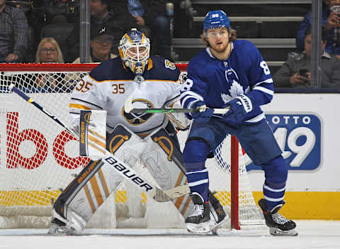 TORONTO, ON – DECEMBER 17: William Nylander #88 of the Toronto Maple Leafs.(Photo by Claus Andersen/Getty Images)