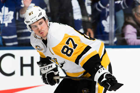 TORONTO, ON – APRIL 8: Sidney Crosby