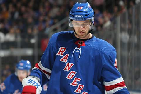 NEW YORK, NY – JANUARY 18: Michael Grabner