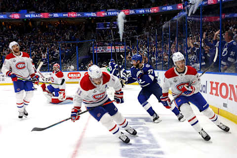 The Montreal Canadiens. (Photo by Bruce Bennett/Getty Images)