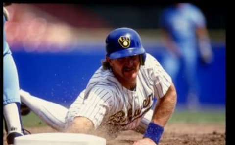 Brewers shortstop Robin Yount. Allsport /Allsport