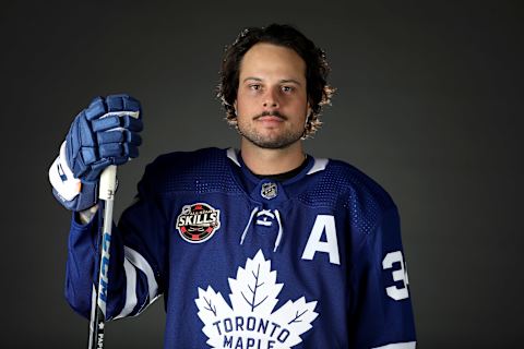 LAS VEGAS, NEVADA – FEBRUARY 04: Auston Matthews #34 of the Toronto Maple Leafs  . (Photo by Christian Petersen/Getty Images)