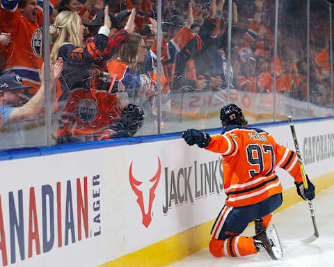 Edmonton Oilers forward Connor McDavid (97). Mandatory Credit: Perry Nelson-USA TODAY Sports