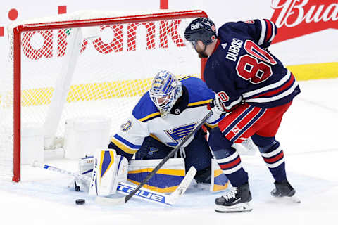 Winnipeg Jets, Pierre-Luc Dubois, #80, (Mandatory Credit: James Carey Lauder-USA TODAY Sports)