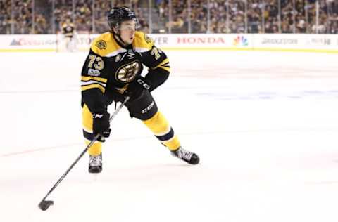 BOSTON, MA – APRIL 23: Charlie McAvoy