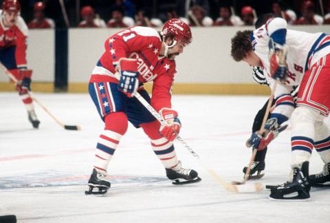 Dennis Maruk, Washington Capitals (Photo by Focus on Sport/Getty Images)