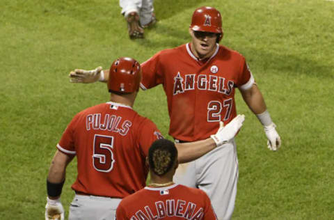 CHICAGO, IL – SEPTEMBER 25: Mike Trout (Photo by David Banks/Getty Images)