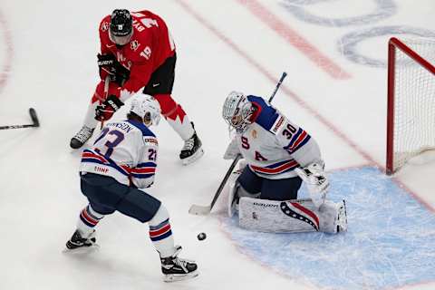 Spencer Knight #30 of the United States. (Photo by Codie McLachlan/Getty Images)