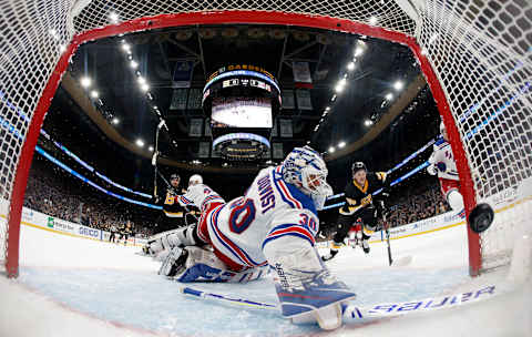 New York Rangers goaltender Henrik Lundqvist (Mandatory Credit: Winslow Townson-USA TODAY Sports)