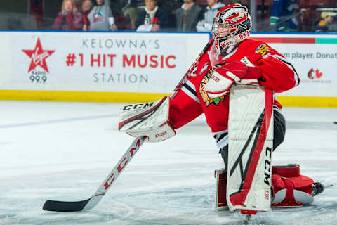 Joel Hofer #30 of the Portland Winterhawks. (Photo by Marissa Baecker/Getty Images)