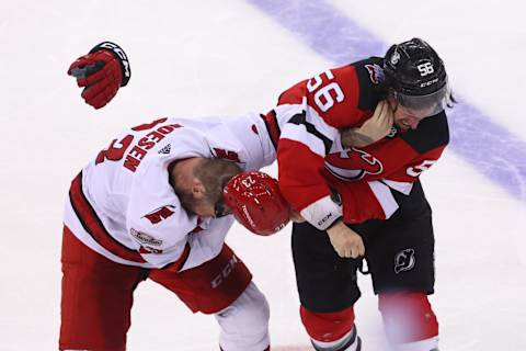 New Jersey Devils left wing Erik Haula (56): Ed Mulholland-USA TODAY Sports