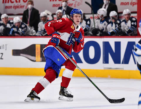 MONTREAL, QC – FEBRUARY 22: Kaiden Guhle. (Photo by Minas Panagiotakis/Getty Images)