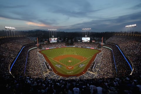 LOS ANGELES, CA – OCTOBER 28: A general view during the third inning of Game Five of the 2018 World Series between the Los Angeles Dodgers and the Boston Red Sox at Dodger Stadium on October 28, 2018 in Los Angeles, California. (Photo by Ezra Shaw/Getty Images)