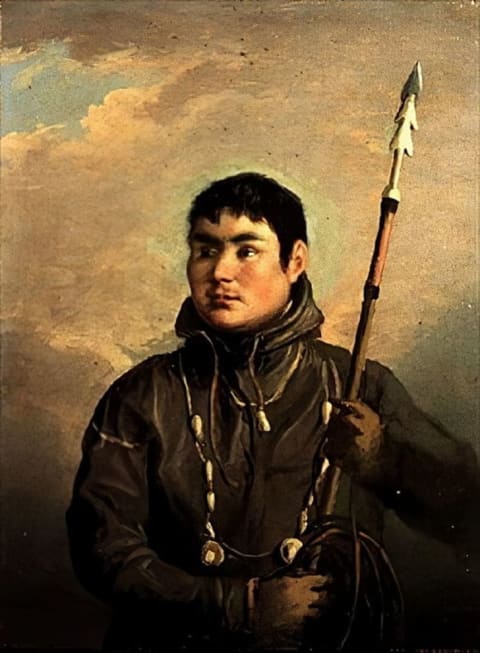 The Inuit guide and interpreter John Sacheuse