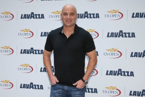 Tennis Player Andre Agassi