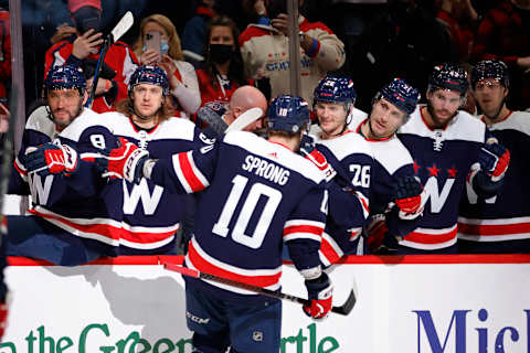 Daniel Sprong, Washington Capitals Mandatory Credit: Geoff Burke-USA TODAY Sports