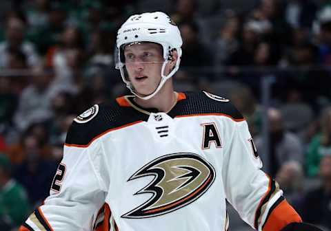 Josh Manson #42 of the Anaheim Ducks (Photo by Ronald Martinez/Getty Images)