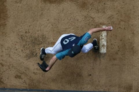 Jul 09, 2006; Seattle, WA, USA; The Detroit Tigers against the Seattle Mariners JAMIE MOYER in Seattle, WA, on July 9, 2006. The Mariners won 3-2. Both teams were wearing throwback jerseys from 1969. (Photo by Jay Drowns/Sporting News via Getty Images)