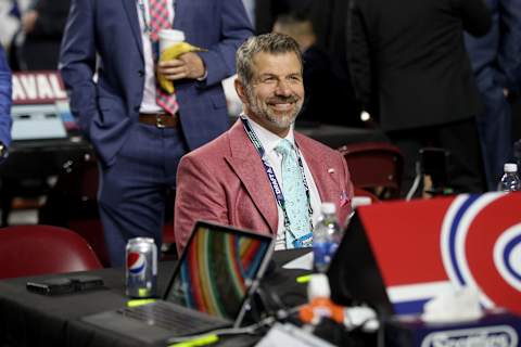 VANCOUVER, BRITISH COLUMBIA – JUNE 21: Marc Bergevin of the Montreal Canadiens. (Photo by Bruce Bennett/Getty Images)