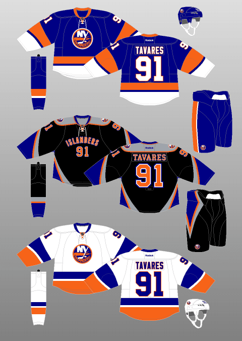 Illustration by Andrew M. Greenstein, The unofficial NHL Uniform Database