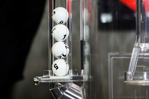 TORONTO, ON – APRIL 29: The balls for the fist overall pick are selected during the NHL Draft Lottery at the CBC Studios in Toronto, Ontario, Canada on April 29, 2017. (Photo by Kevin Sousa/NHLI via Getty Images)