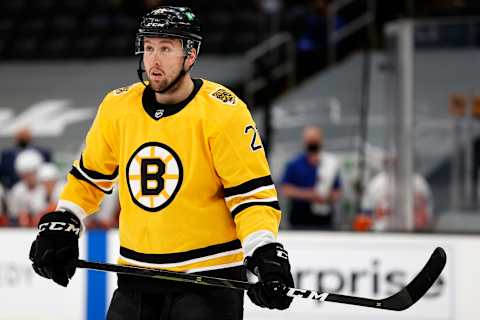 Nick Ritchie #21 of the Boston Bruins (Photo by Maddie Meyer/Getty Images)