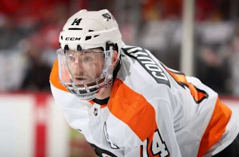 Sean Couturier #14, Philadelphia Flyers (Photo by Elsa/Getty Images)