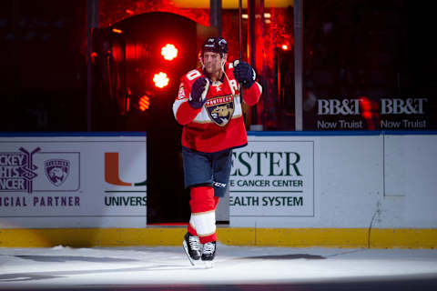 Florida Panthers right wing Patric Hornqvist (70). Mandatory Credit: Sam Navarro-USA TODAY Sports