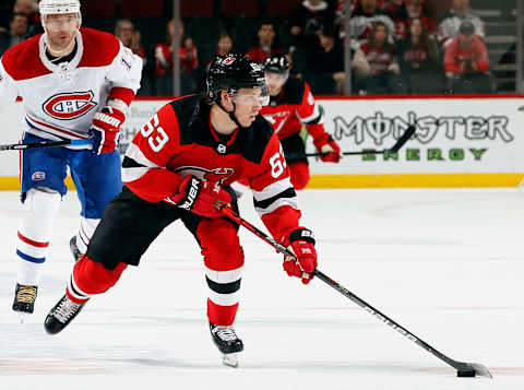 Jesper Bratt – New Jersey Devils (Photo by Paul Bereswill/Getty Images)