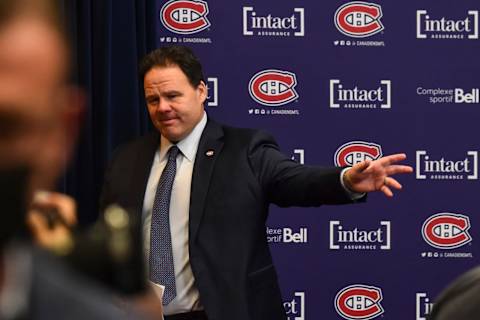 BROSSARD, QC – DECEMBER 03: Montreal Canadiens Jeff Gorton (Photo by Minas Panagiotakis/Getty Images)