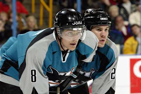 San Jose Sharks – Teemu Selanne (Photo by Elsa/Getty Images/NHLI)