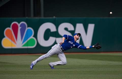 Michael Saunders is a possible Mark Trumbo replacement