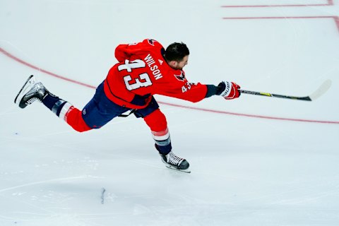 Tom Wilson, Washington Capitals Mandatory Credit: Lucas Peltier-USA TODAY Sports