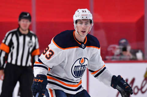 Ryan Nugent-Hopkins #93, Edmonton Oilers (Photo by Minas Panagiotakis/Getty Images)