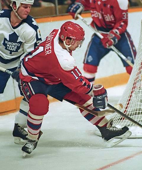 Mike Gartner, Washington Capitals (Photo by Graig Abel/Getty Images)