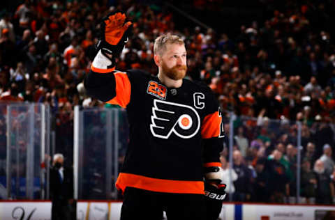 Claude Giroux #28, Philadelphia Flyers (Photo by Tim Nwachukwu/Getty Images)