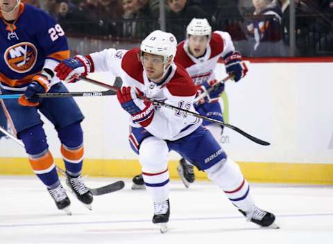 NEW YORK, NEW YORK – MARCH 03: Max Domi Montreal Canadiens (Photo by Bruce Bennett/Getty Images)