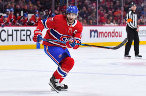 MONTREAL, QC – FEBRUARY 03: Montreal Canadiens Left Wing Max Pacioretty (67) tracks the play during the Anaheim Ducks versus the Montreal Canadiens game on February 3, 2018, at Bell Centre in Montreal, QC (Photo by David Kirouac/Icon Sportswire via Getty Images)