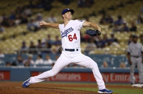 LOS ANGELES, CA – SEPTEMBER 07: Pitcher Walker Buehler