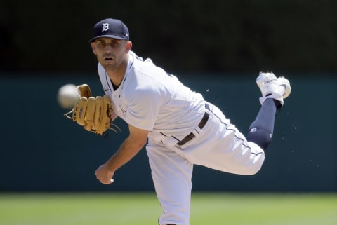 DETROIT, MI – MAY 27: Matthew Boyd #48 of the Detroit Tigers pitches against the Cleveland Indians at Comerica Park on May 27, 2021, in Detroit, Michigan. (Photo by Duane Burleson/Getty Images)