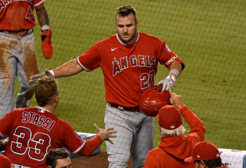 Mike Trout, the leader  in peak OPS+ Robert Hanashiro-USA TODAY Sports