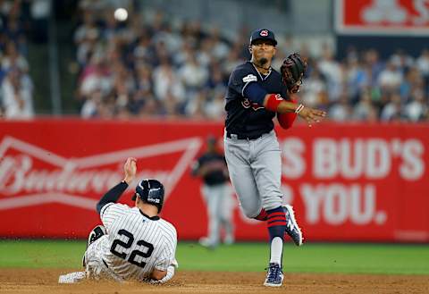 NEW YORK, NY – OCTOBER 08: (NEW YORK DAILIES OUT) Francisco Lindor