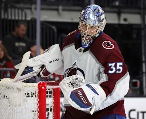 Darcy Kuemper #35 of the Colorado Avalanche (Photo by Ethan Miller/Getty Images)